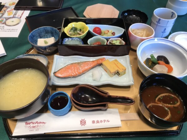 奈良ホテルの茶粥