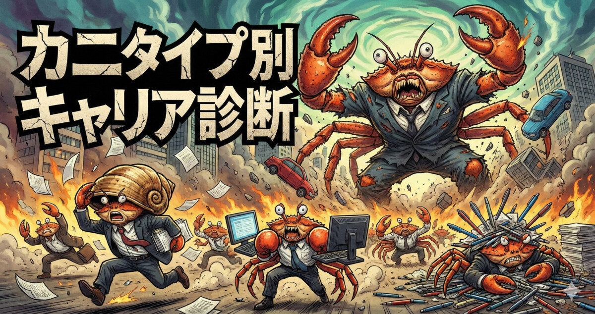 カニタイプ別キャリア診断